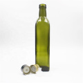 Bulk 100ml 250ml 500ml 750ml 1L Empty Square Dark Green Marasca Cooking Olive Oil Glass Bottles